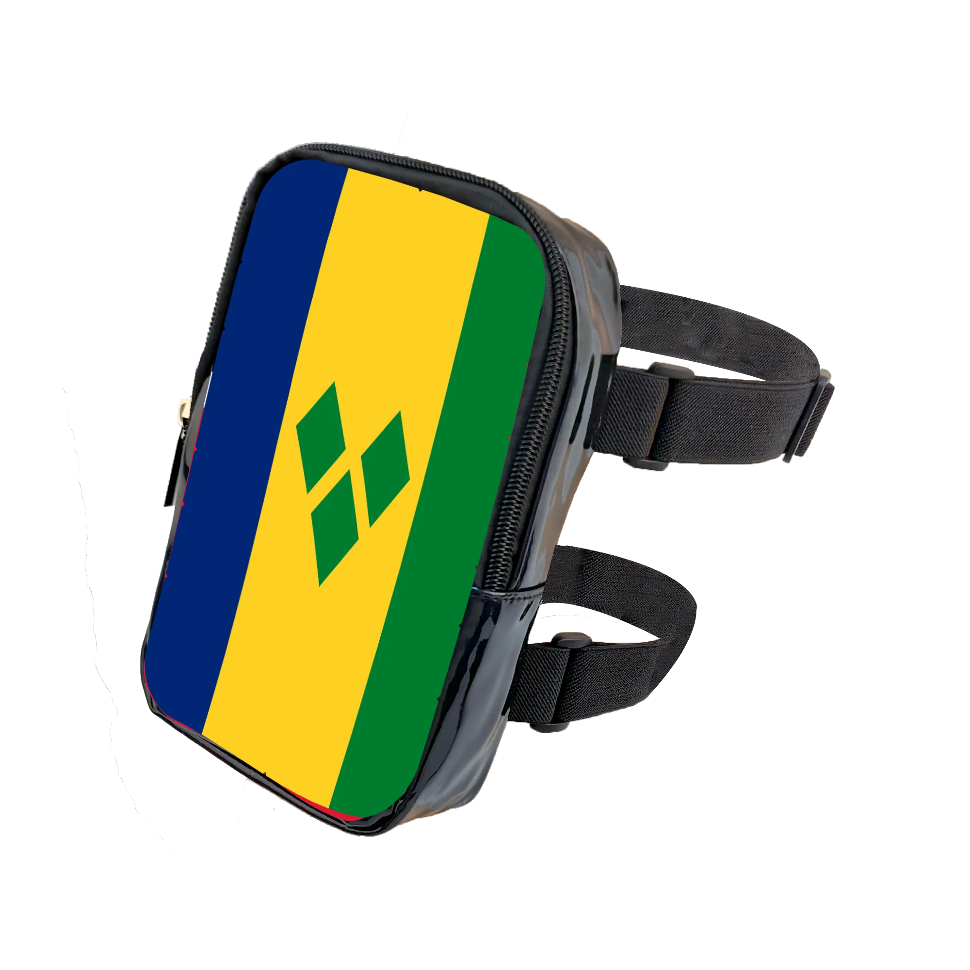 2025 Carnival Leg Bag With Countries Flags Thigh Bag for Women Adjustables Straps PU Waist Pouch Leg Bag for Carnival