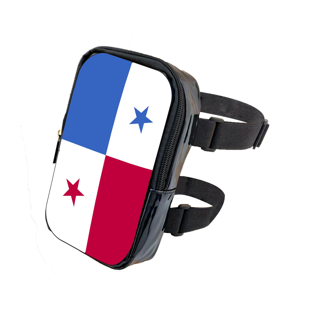 Carnival Flag Leg Bag | Women's Adjustable PU Thigh Waist Pouch