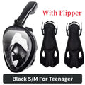 Full Face Snorkel Diving Mask – Anti-Fog Underwater Scuba Mask for Adults & Kids