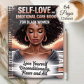Female Focused Self Love Spiral Notebook Wellness Planner for Mindful Goal Tracking and Personal Empowerment Journey