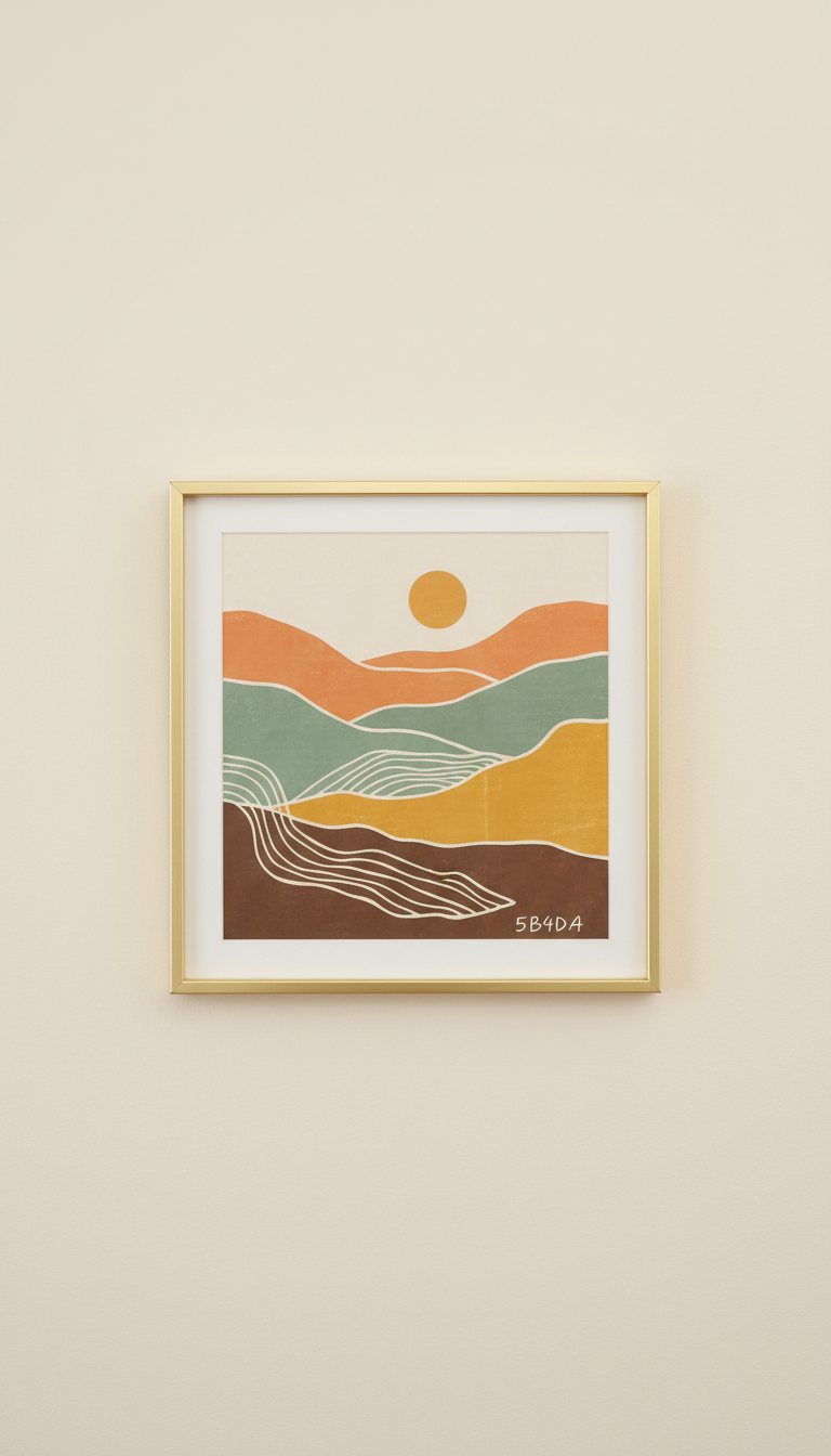 Framed Wall Decor Art Print