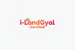 i-LandGyal bold playful logo